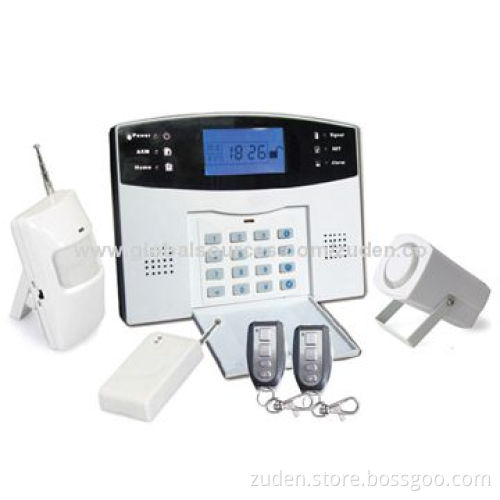 Wireless Home Alarm System with LCD Display, 100 Wireless Zone + 8 Wired Zones and SIM CardNew